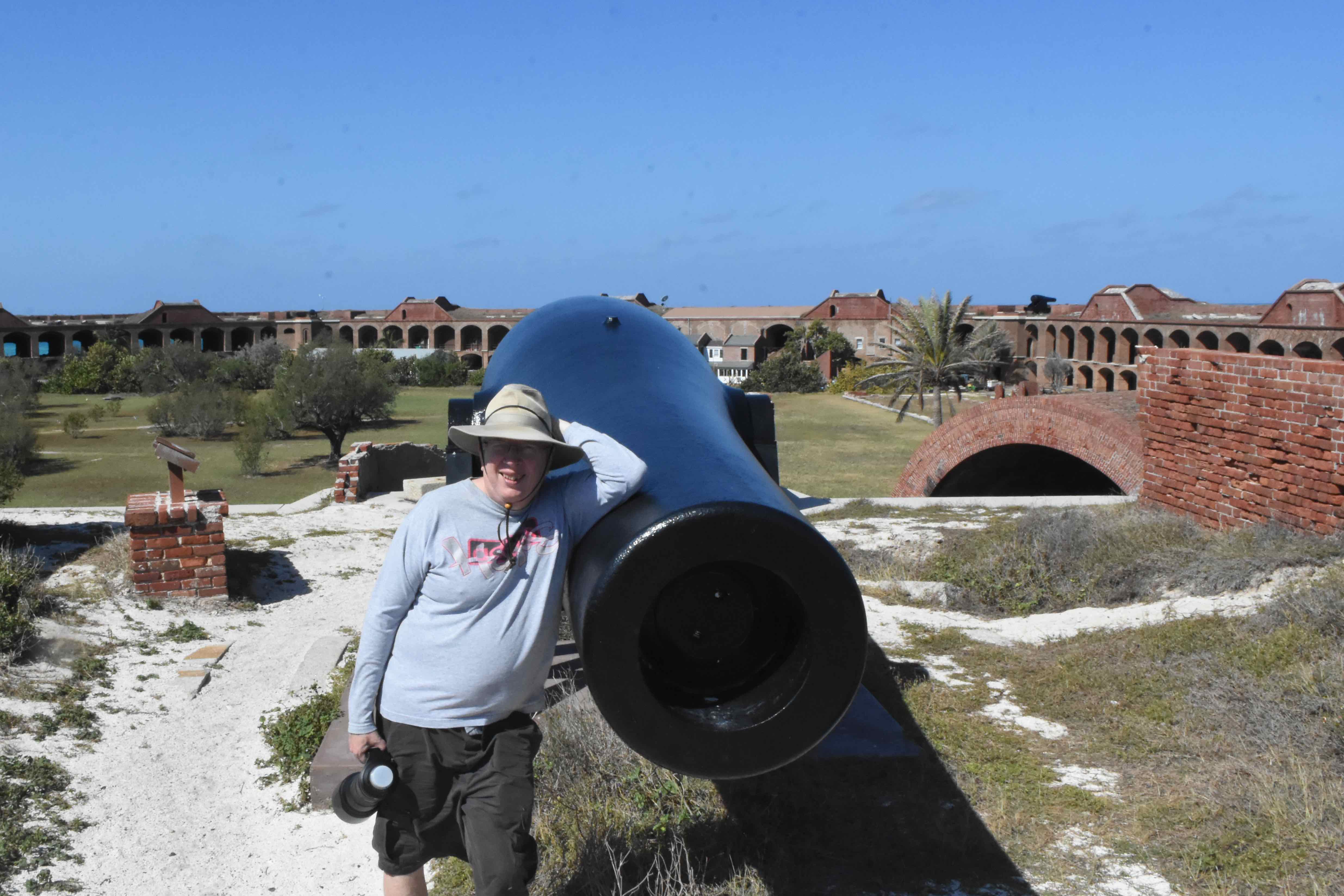 atop fort jefferson